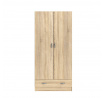 Šatní skříň PEGI 2d1s 088, Dub sonoma
