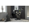 Psací stůl FELIX 488, Černý mat