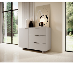 ALMA 1D3S komód, bézs