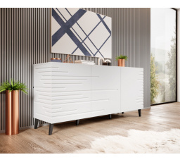 NOVA komód, matt fehér