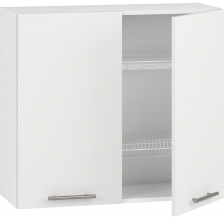 Konyhai felső szekrény VENTO GC-80/72, fehér matt