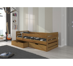 Ágy matraccal BEMMA 180x80 Tölgy