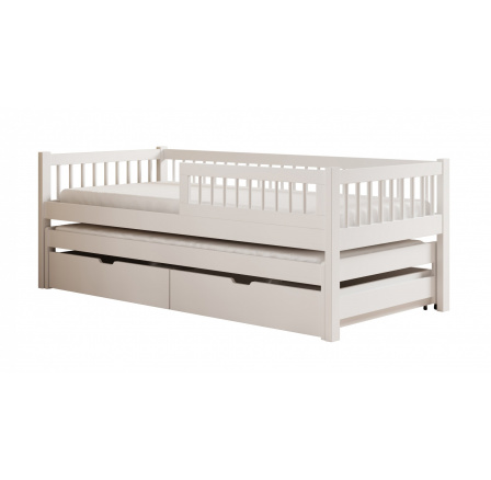 Gyerekágy 200 x 90 Orio matraccal Fehér+Fehér