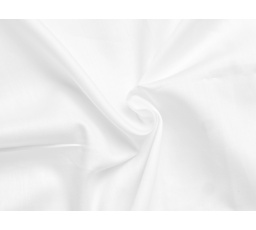 Bílé saténové prostěradlo plachta bez gumy 240x230