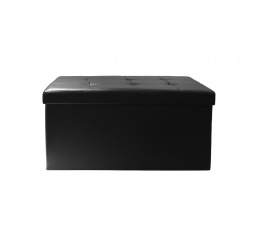 Pufa Intesi Velse öko bőr fekete