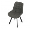 Jídelní židle, šedá, látka vintage, HC-V3066 GREY3