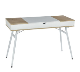 Íróasztal tölgy sonoma/fehér B16-FXJG