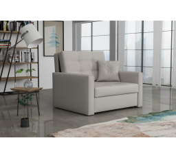 Rozkládací křeslo Vivian Lux I Soft světle šedá