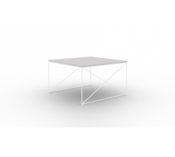 Nelia kávézóasztal Fehér+Beton