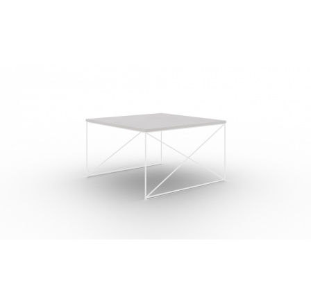 Nelia kávézóasztal Fehér+Beton