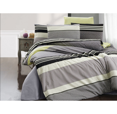 Krepový povlak na polštář Racing yellow 50x70