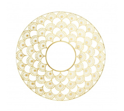 Mandala tükör 70 cm arany