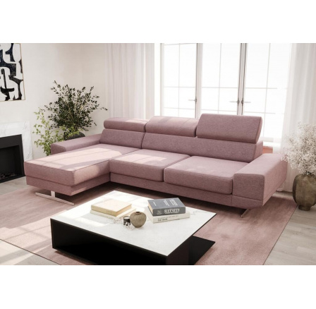 NAROŻNIK MILANO MINI 270 CM - Wybierz własny kolor - Zapisz swój wybór - Galeria tkanin poniżej , lewa