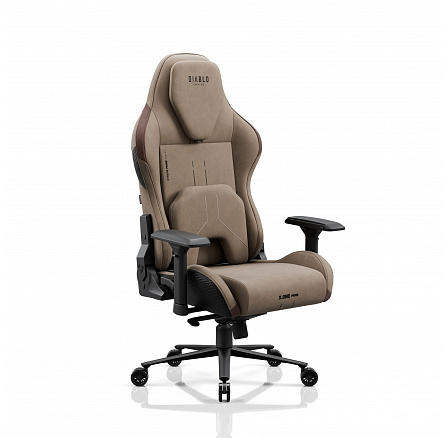 Szürke szövet gamer szék, Normál méret: Diablo X.One Prime Elephant Grey