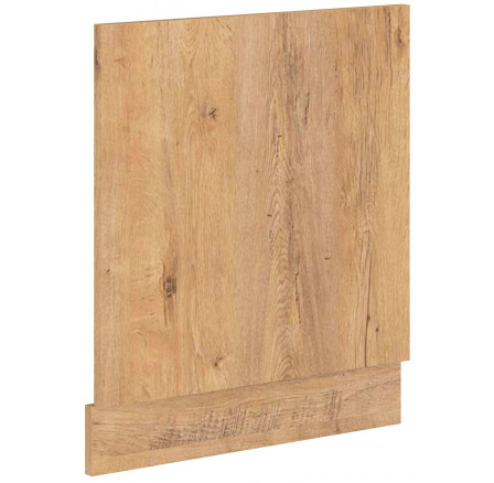 Dvířka na myčku s panelem SARA - ZM 570x596, Dub Lefkas