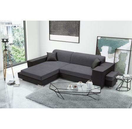 Rohová sedací souprava MADAGASKAR, Aston 17 / Soft 11, Levá