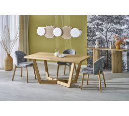 Étkezőasztal MASSIVE 3, természetes tölgy