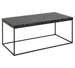 Barossa asztal 110x55cm fekete márvány