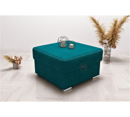 PUFA OTWIERANA 70×70 - Odcienie turkusu