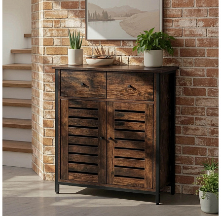 Szafka na buty AMAYA 70 cm Dąb Rustykalny