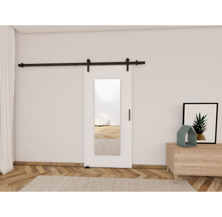Posuvné dveře LOFT I90, Bílá/Černá Posuvné dveře LOFT I90, Bílá/Černá