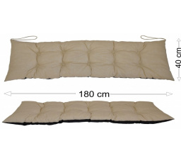 Podsedák 180x40 světle béžový melír