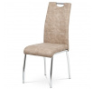 Jídelní židle, béžová, látka vintage, HC-486 CRM3
