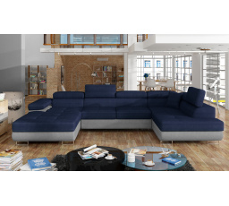 Sedací souprava ve tvaru U RODRIGO, pravá Kronos 09/Paros 05