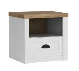 Éjjeliszekrény PROWANSJA SN, Andersen fenyő + Lefkas tölgy