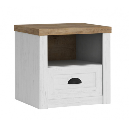 Éjjeliszekrény PROWANSJA SN, Andersen fenyő + Lefkas tölgy