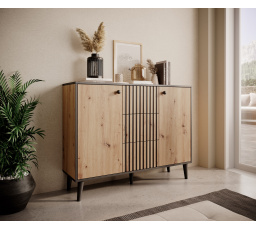 FADI Komód Artisan+Fekete