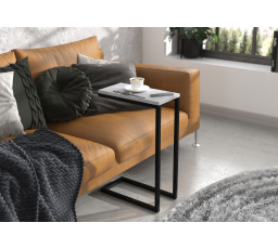 SPARK Kisasztal Fekete+Beton