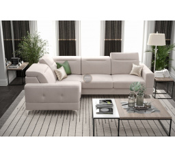 NAROŻNIK MALIBU 250X180 CM - lewa , Odcienie beżu