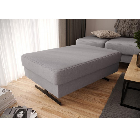 PUFA EMPORIO 100x70 CM - Odcienie szarości