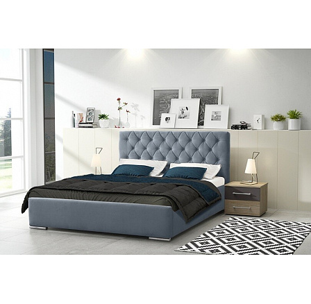 Ágy TYP 06 140x200, SLIM, Nr 5, Kronos 05