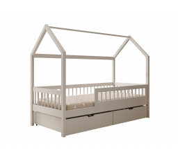 Galicja Házikó Ágy Fehér+Fehér