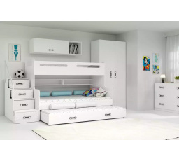 MAX 3 BIAŁY 3 OSOBOWY 120 X 200 KPL 