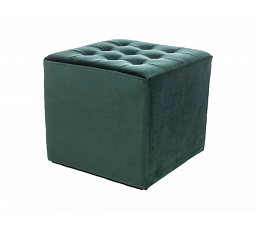 LORI VELVET puff, zöld Bluvel 78