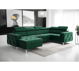 NAROŻNIK ORION MAX III Z FUNKCJĄ SPANIA 165x320x185 CM - Wybierz własny kolor - Zapisz swój wybór - Galeria tkanin poniżej , prawa