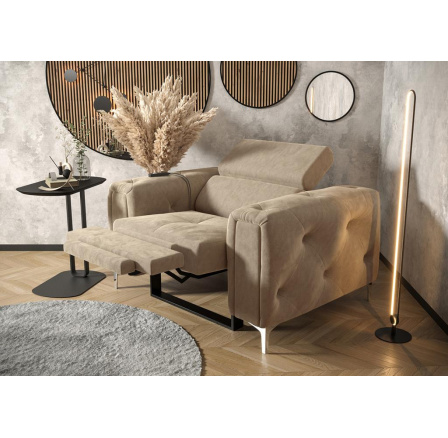 FOTEL ORION RELAX 110 CM - Odcienie beżu