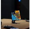 Alumínium telefonállvány asztalra, tablet tartó X-Dock