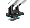 Kettős monitor tartó 49 hüvelykes, fehér-fekete X-Arm Dual RGB