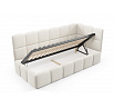 TUNIS ágy 200 x 120, magas oldalfal, Kronos 31, balos