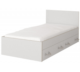 COSMO 36 Ágy, Fehér Matt