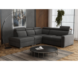 Sedací souprava Petrit VIII levá Kronos šedá