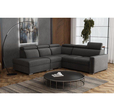 Sedací souprava Petrit VIII levá Kronos šedá