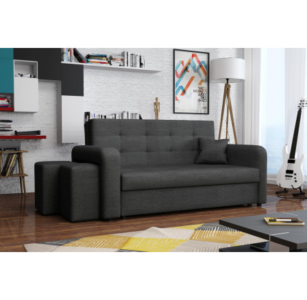 Pohovka Vivian Home III tmavě šedá