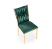 K436 étkezőszék, Zöld/Arany