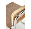 Étkezőszék K504, bézs/természetes