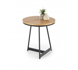 KARIDA-S konferencia asztal, tölgy/fekete